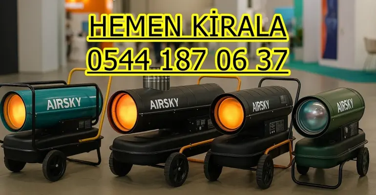Beşiktaş Mazotlu Isıtıcı Nem Alma Cihazı Kiralama