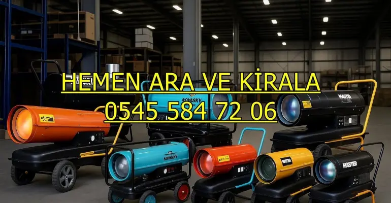 Bitlis Tatvan Güroymak Kiralık Epoksi Öncesi Kurutma Makinesi Kiralama