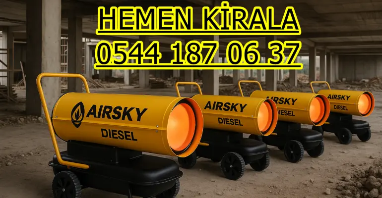 Bursa Osmangazi Yıldırım Kiralık Beton Kurutma Makinesi Kiralama