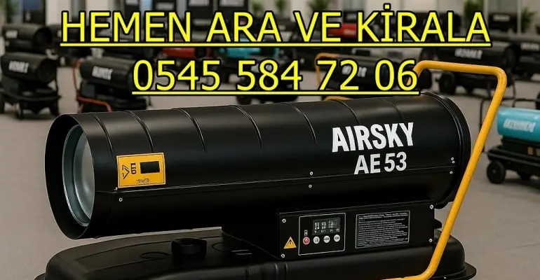 Çorum Merkez Sungurlu Kiralık Şap Kurutma Makinesi Kiralama