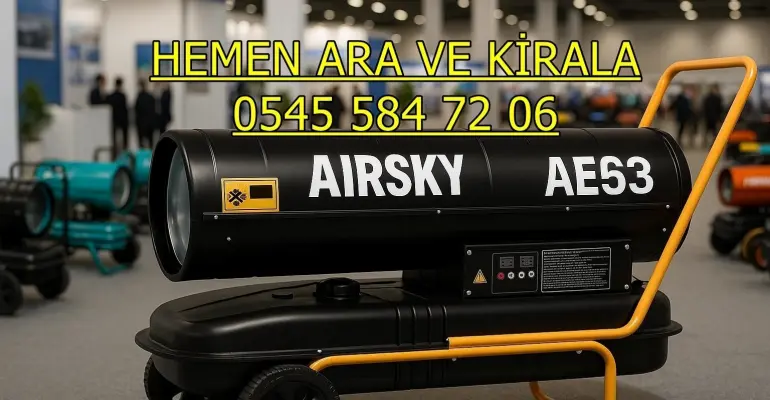 Esenyurt Mazotlu Isıtıcı Nem Alma Cihazı Kiralama