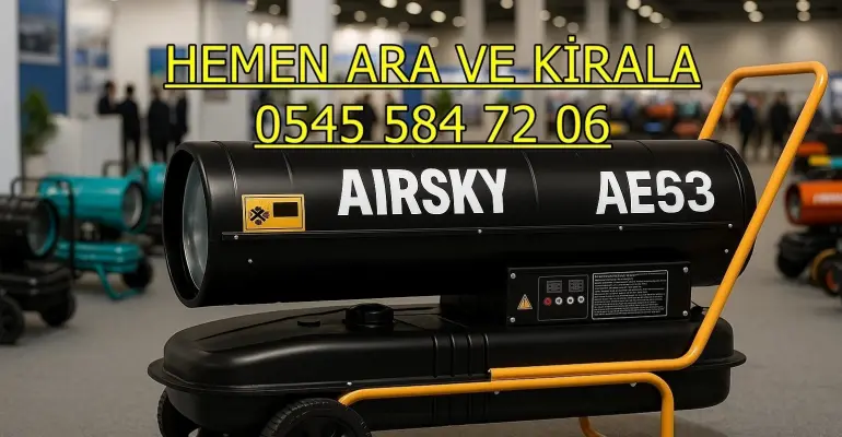 Isparta Merkez Eğirdir Kiralık Nem Kurutma Makinesi Şantiye Kiralama
