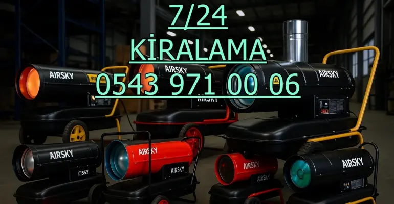 Kastamonu Merkez Tosya Kiralık Nem Kurutma Makinesi Şantiye Kiralama