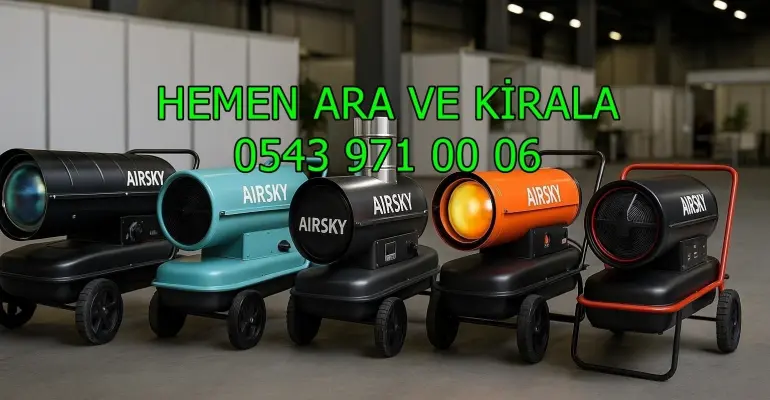 Keçiören Mazotlu Isıtıcı Nem Alma Cihazı Kiralama