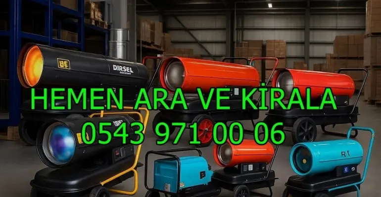 Kocaeli Gebze İzmit Kiralık Beton Kurutma Makinesi Kiralama