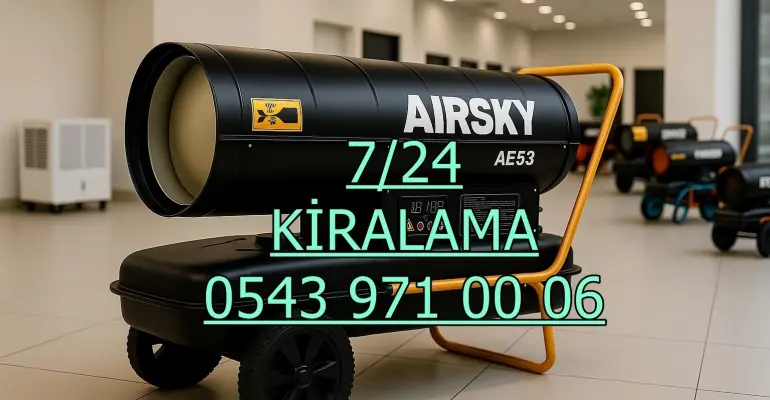 Mardin Artuklu Kızıltepe Kiralık Nem Kurutma Makinesi Şantiye Kiralama