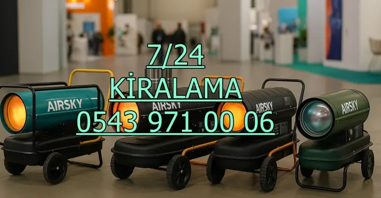 Ordu Altınordu Ünye Kiralık Nem Kurutma Makinesi Şantiye Kiralama