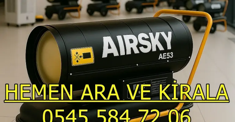 Sarıyer Mazotlu Isıtıcı Nem Alma Cihazı Kiralama