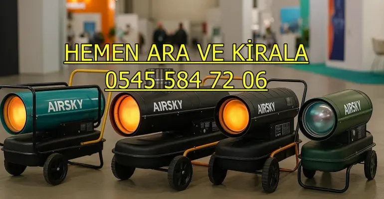Sincan Mazotlu Isıtıcı Nem Alma Cihazı Kiralama